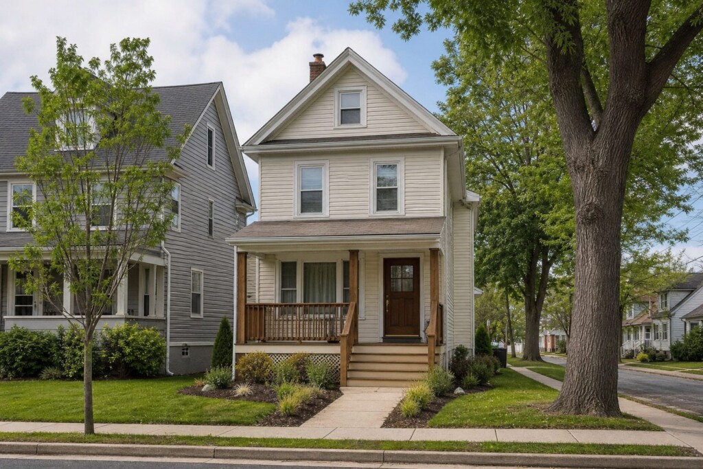 Camden neighborhood with well-kept homes and quiet residential streets, an established residential neighborhood